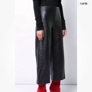 Adam Lippes culottes cropped pants Approximately Size 8 10 Black